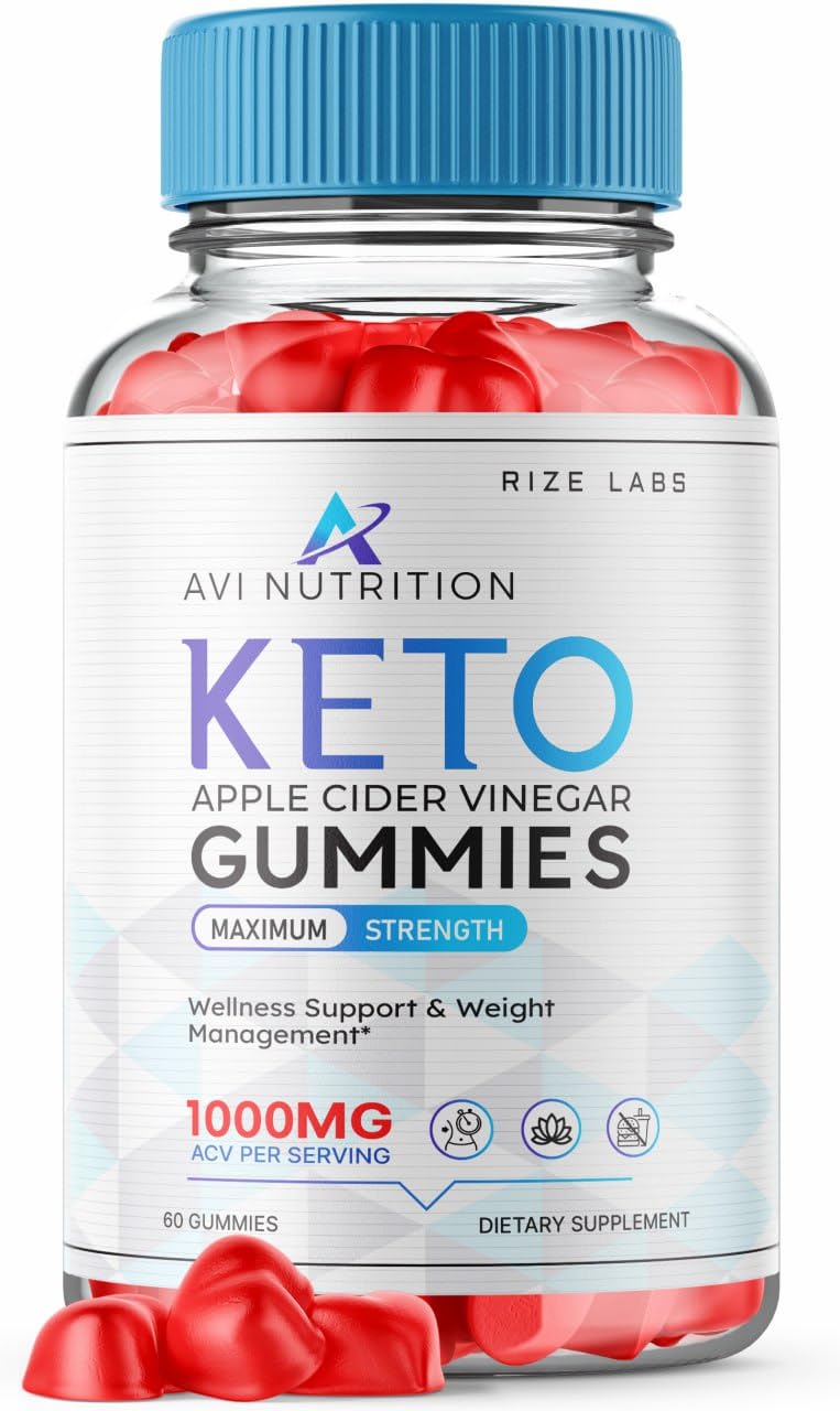 Rize Labs Avi Nutrition Keto Gummies 60 Count
