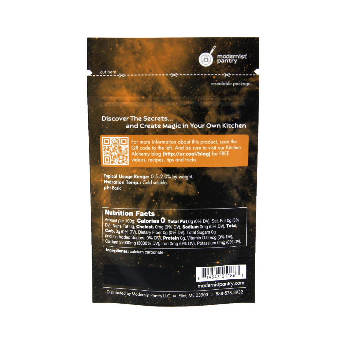 Modernist Pantry Calcium Carbonate Powder 2 oz