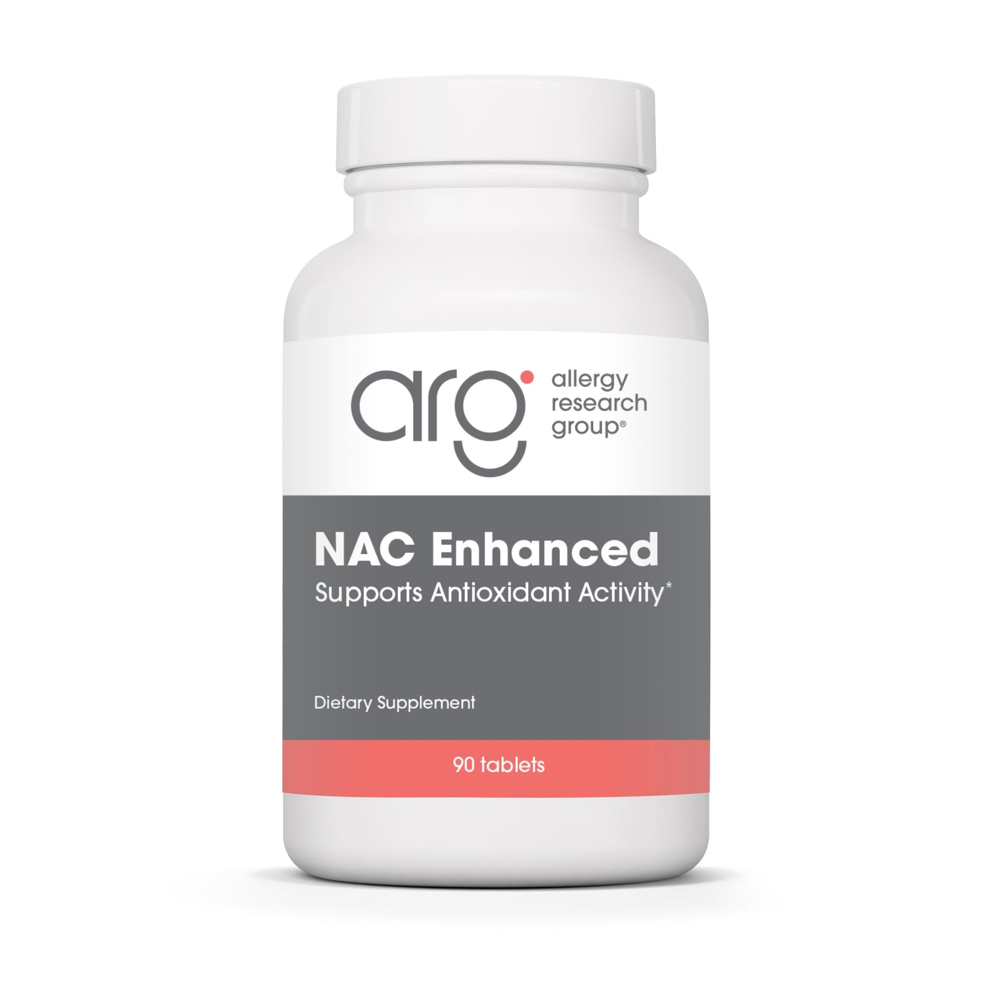 Allergy Research Group NAC N-Acetyl L-Cysteine 500 mg Tablet, 90 Count