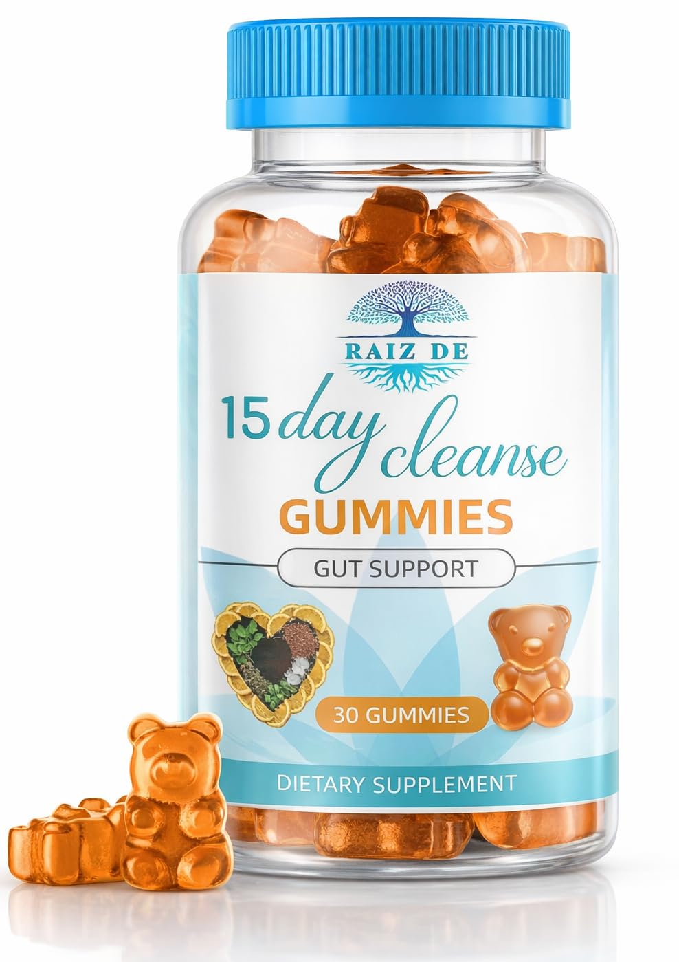 Raiz DE 15-Day Cleanse Gummies 30 Count