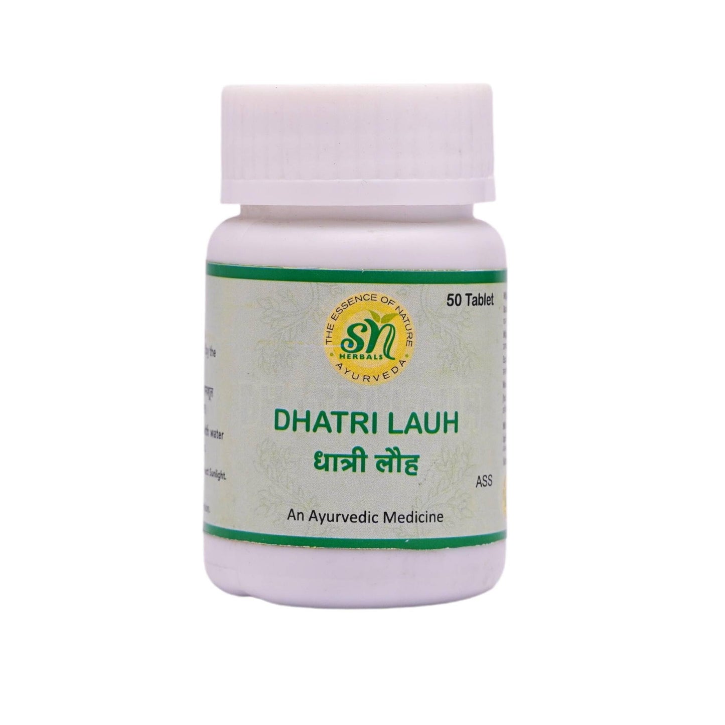 SN Herbals Dhatri Lauh Tablets 50 Count