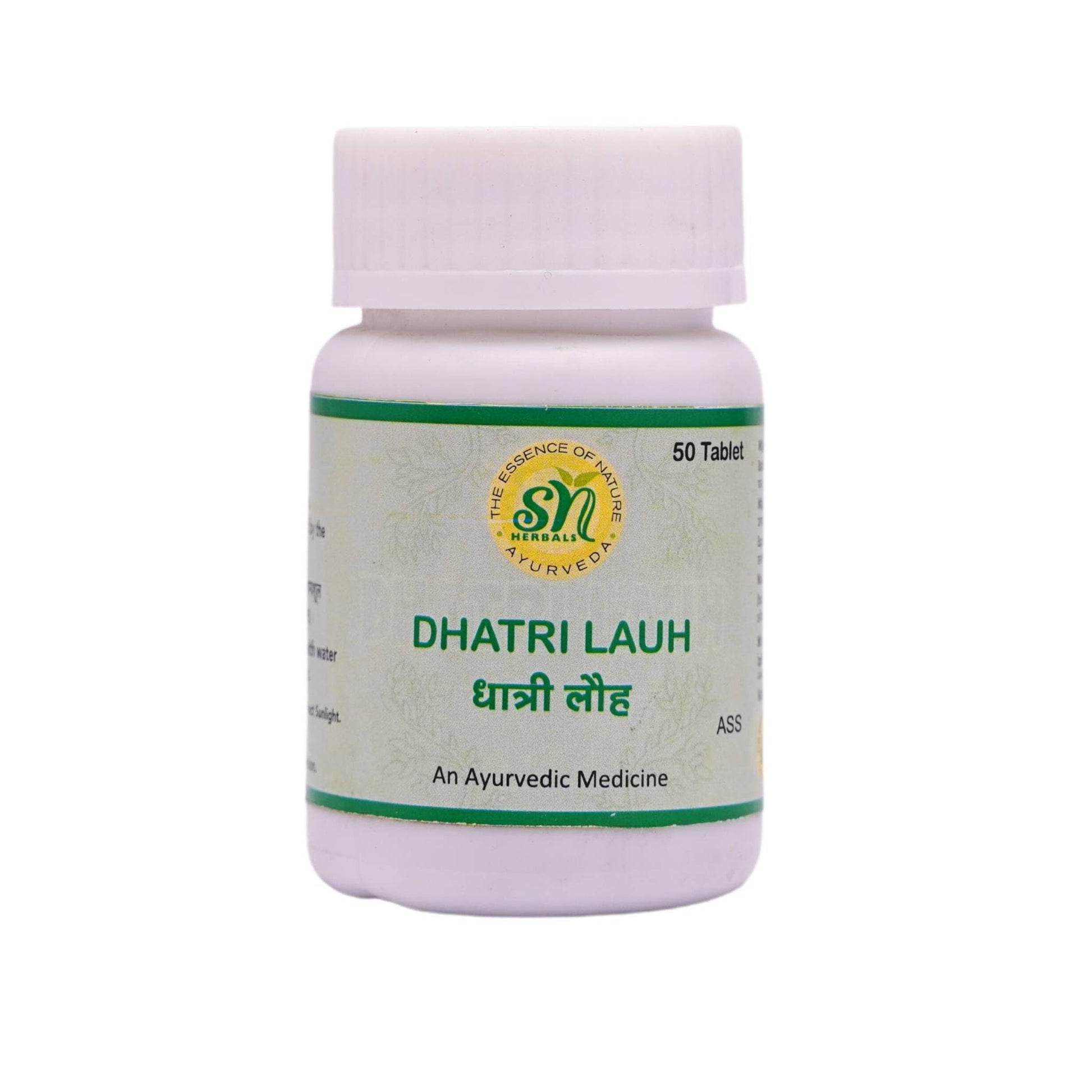 SN Herbals Dhatri Lauh Tablets 50 Count