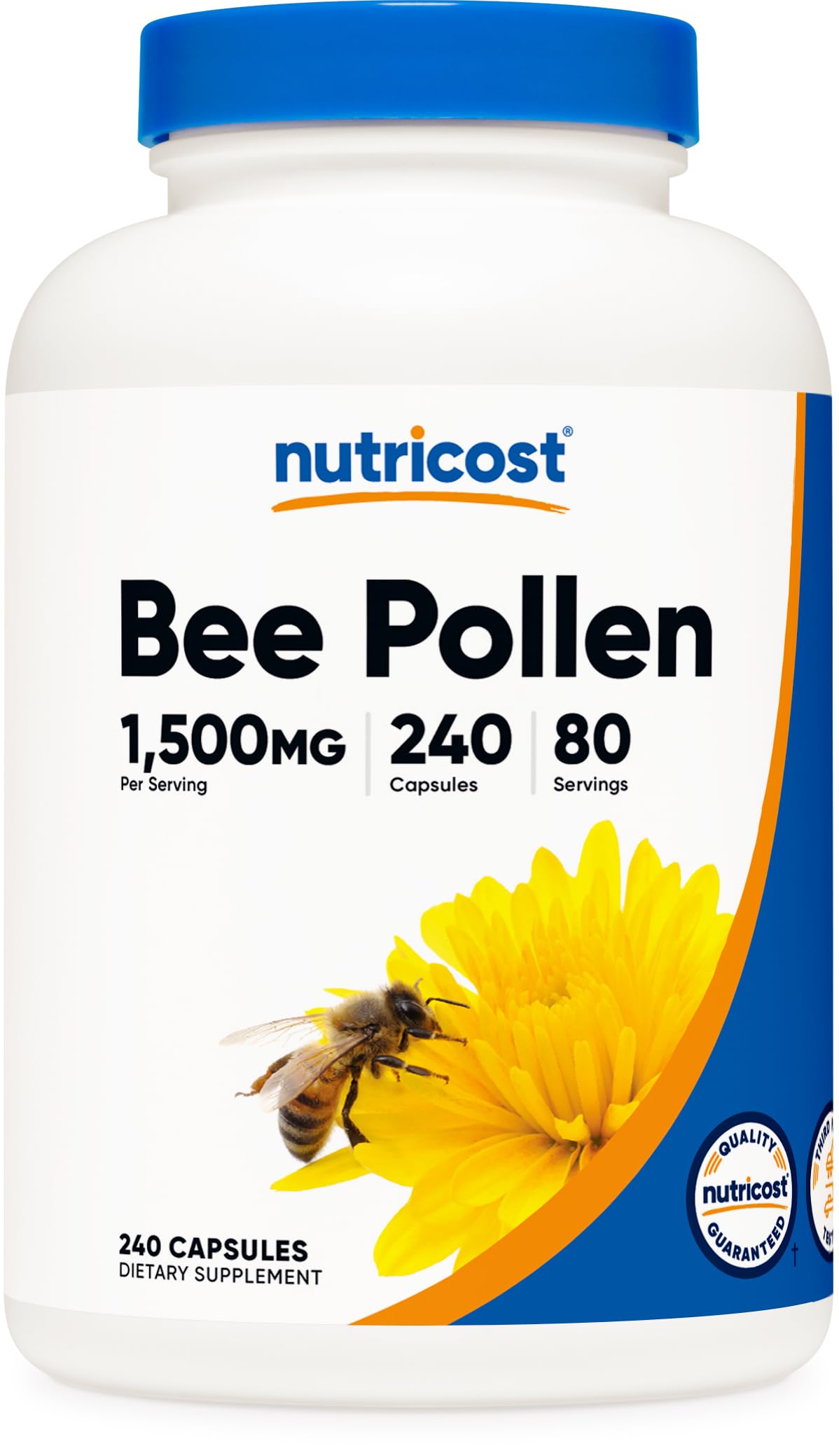 Nutricost Bee Pollen 240 Capsules