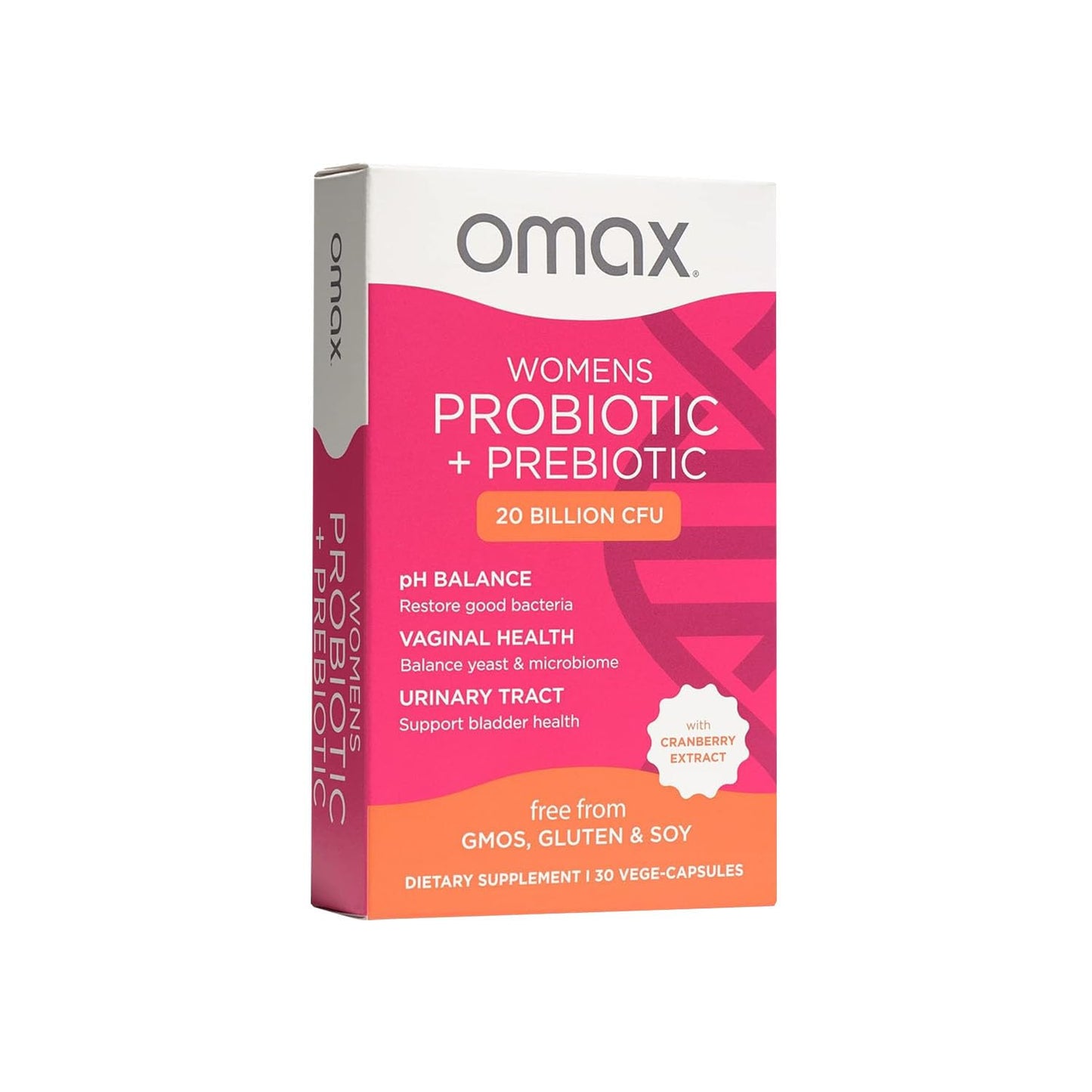 Omax3 Prebiotics and Probiotics Complex for Women Capsules, 30 Count