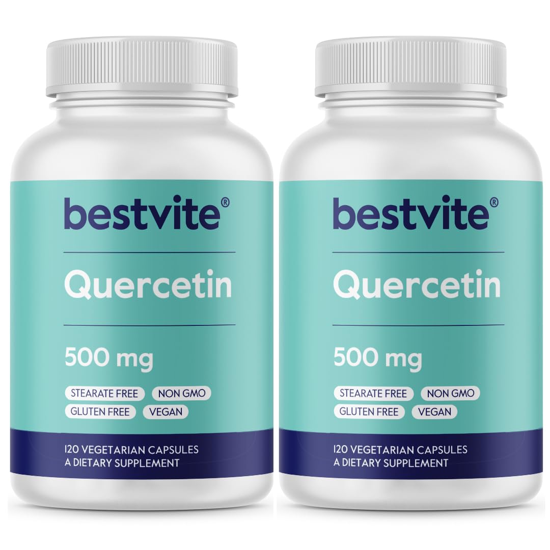 BESTVITE Quercetin 500mg Capsules, 240 Capsules