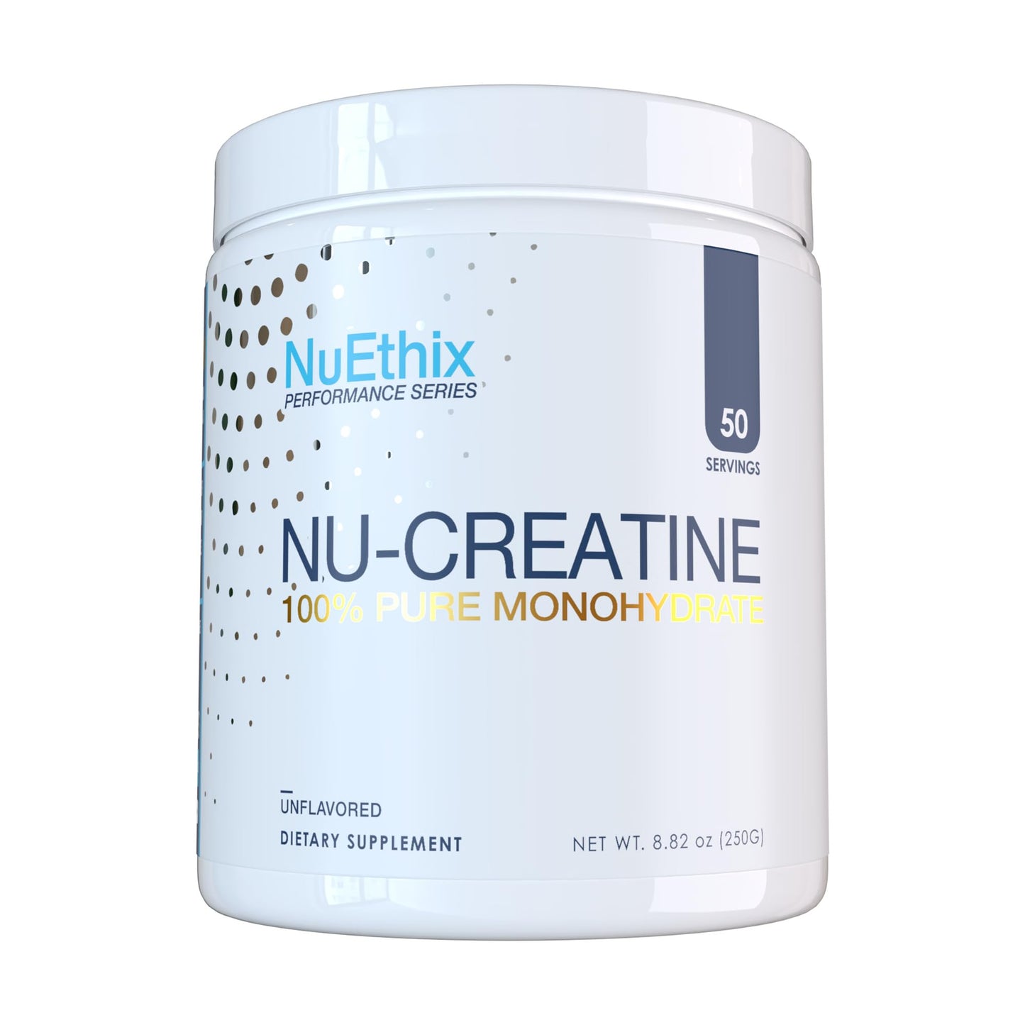 NuEthix Formulations Nu-Creatine Pure Monohydrate Powder 8.82 Ounce