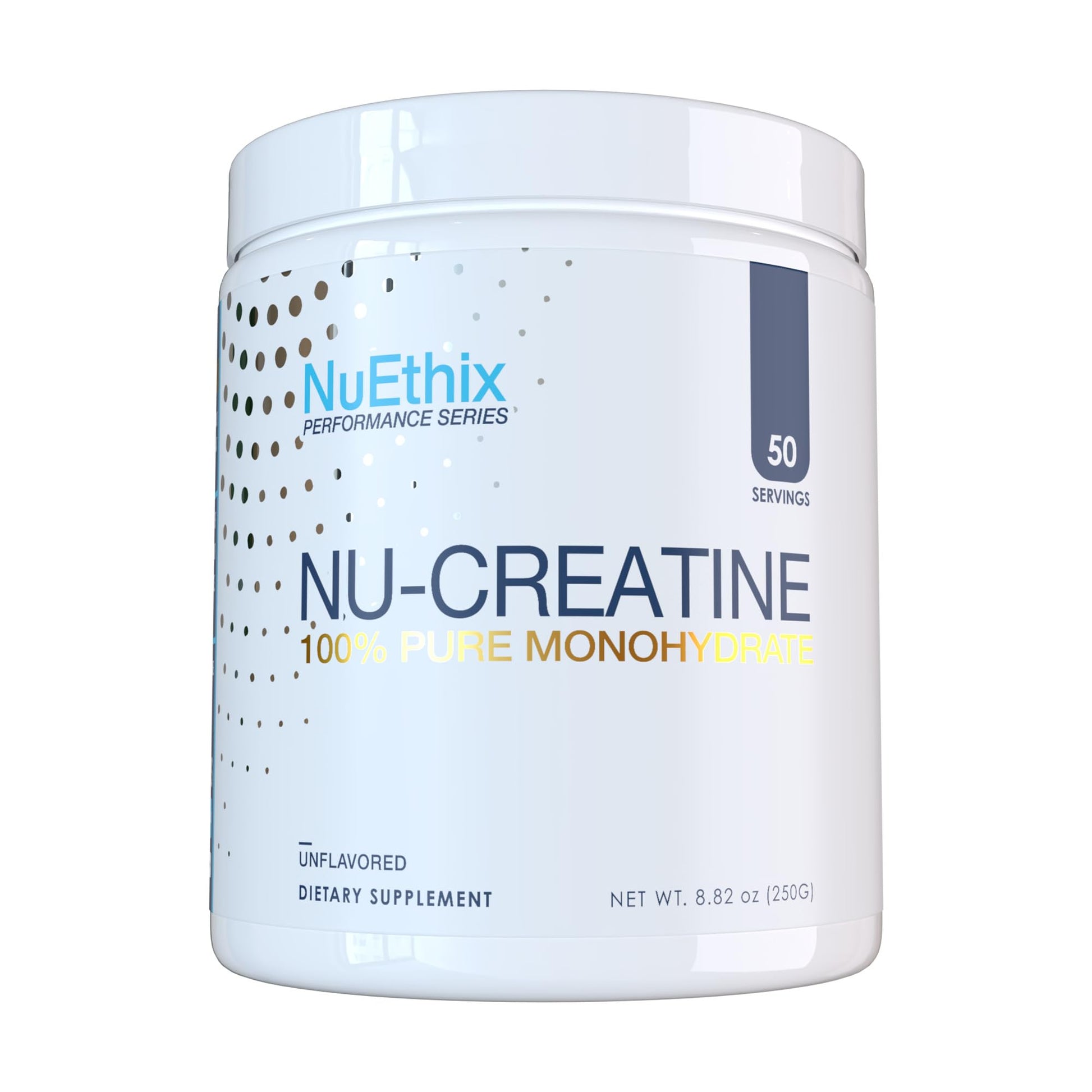 NuEthix Formulations Nu-Creatine Pure Monohydrate Powder 8.82 Ounce