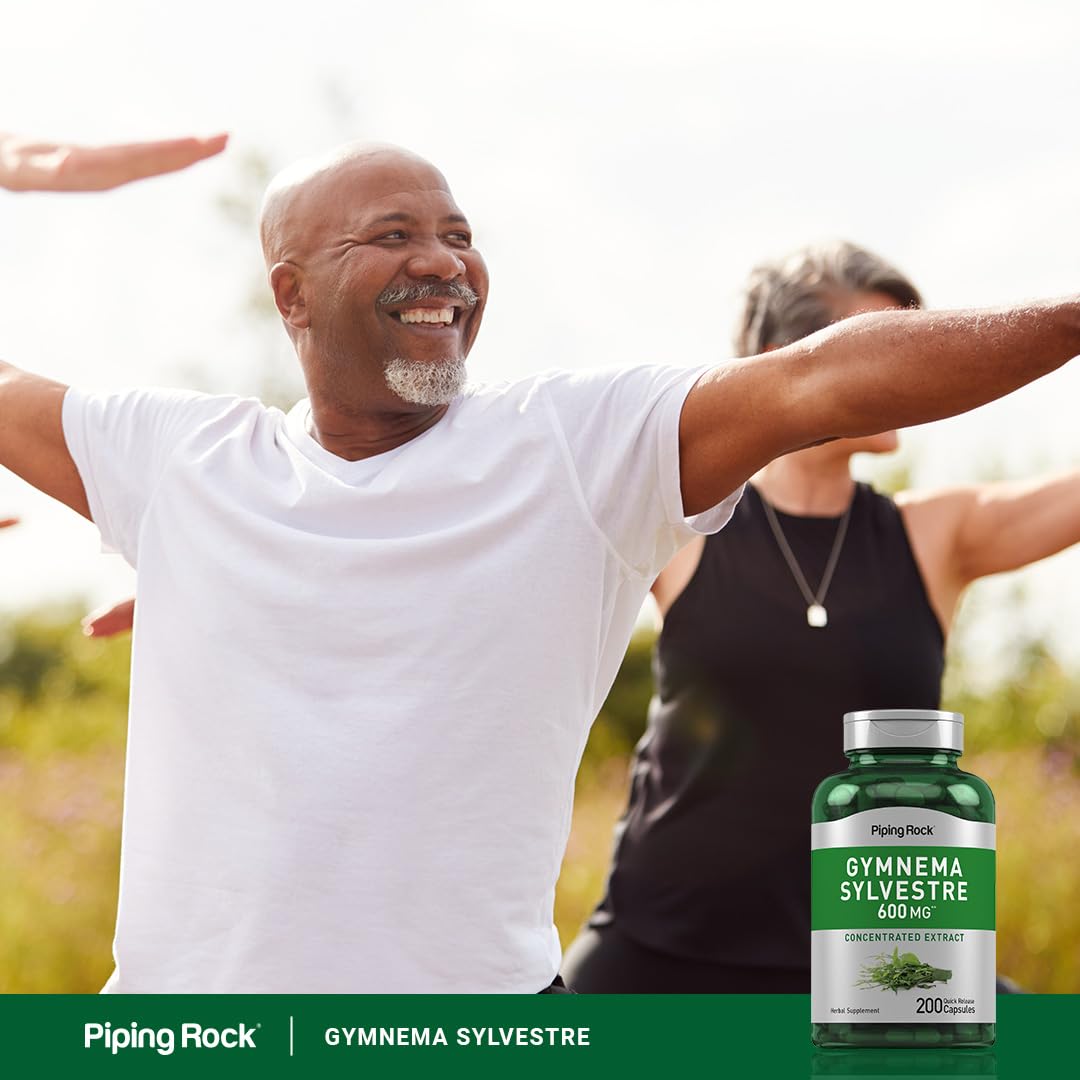 Piping Rock Gymnema Sylvestre Supplements Capsule 200 Capsules