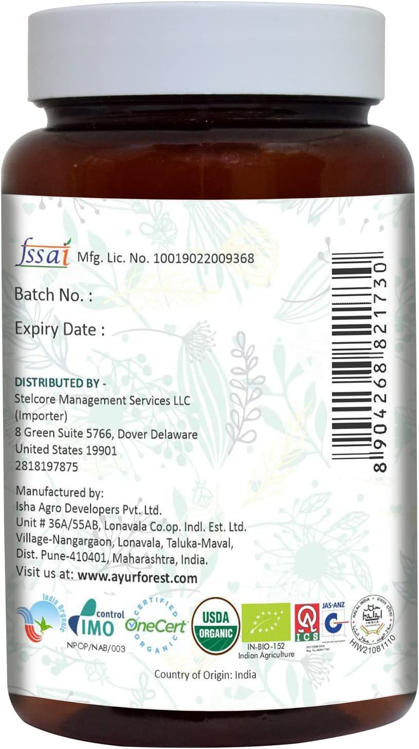 AYURFOREST Wheatgrass Tablets 500 mg, 120 Tablets