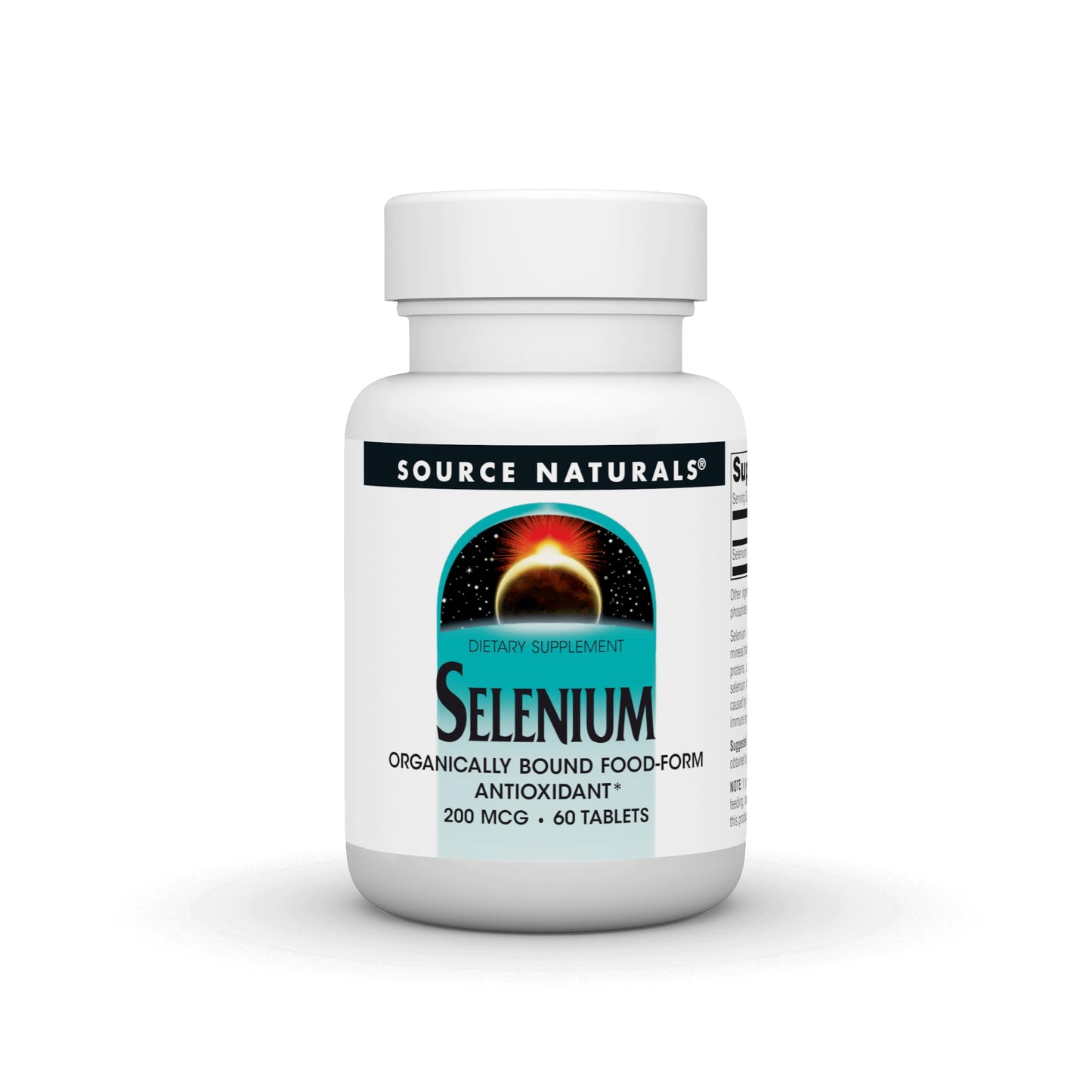 Source Naturals Selenium 200 mcg Tablets 60 Count
