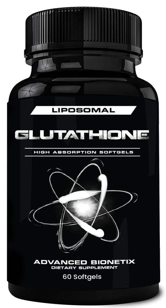 Advanced Bionetix 850mg Liposomal Glutathione Supplement Softgels, 60 Count