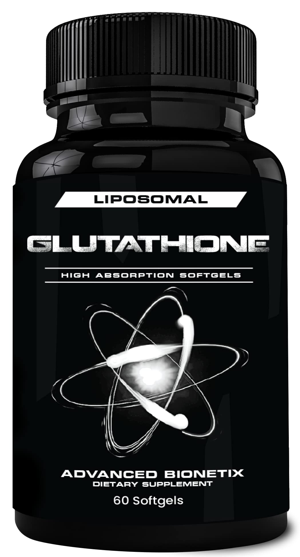 Advanced Bionetix 850mg Liposomal Glutathione Supplement Softgels, 60 Count