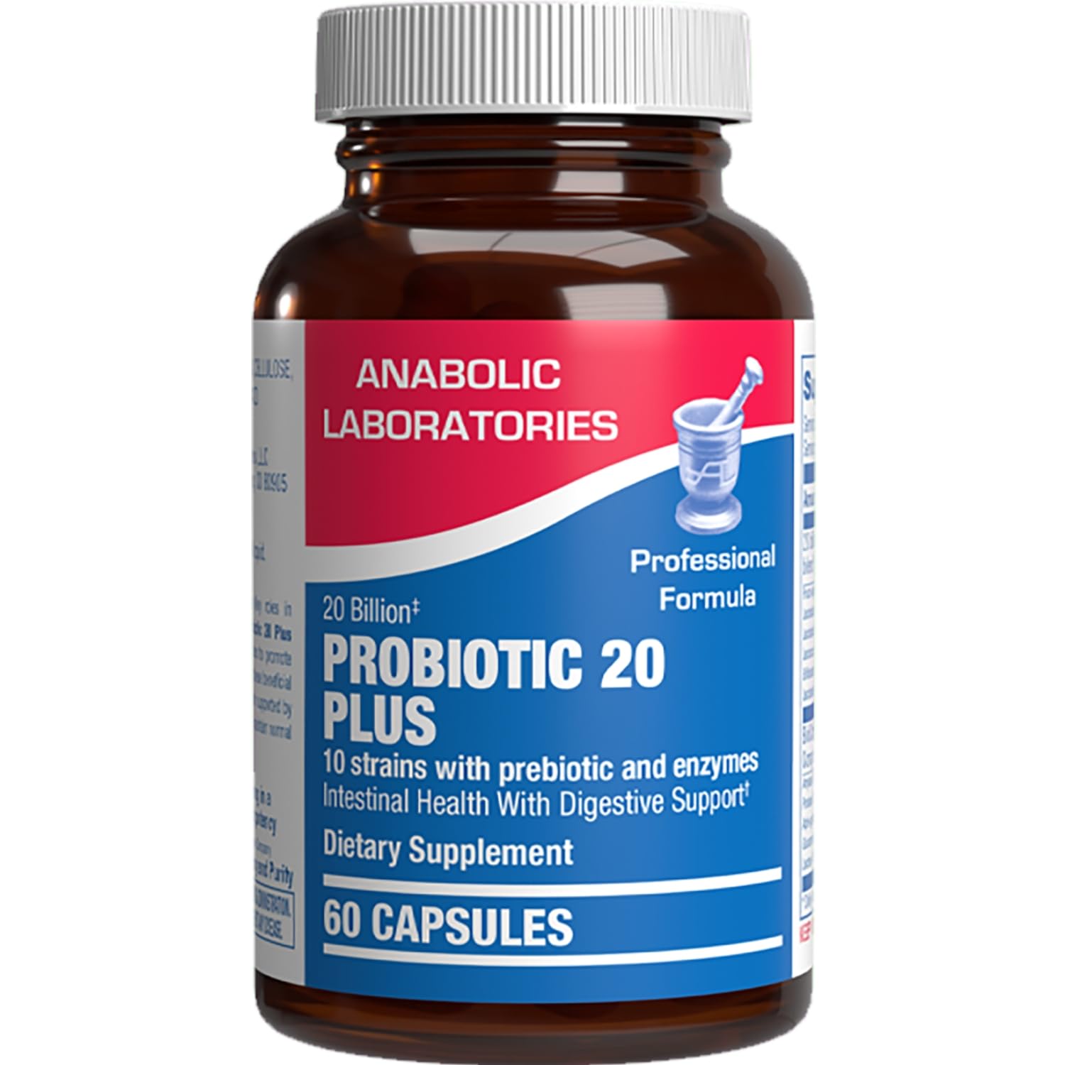 Anabolic Laboratories Digestive Enzymes with Probiotics and Prebiotics 60 Capsules