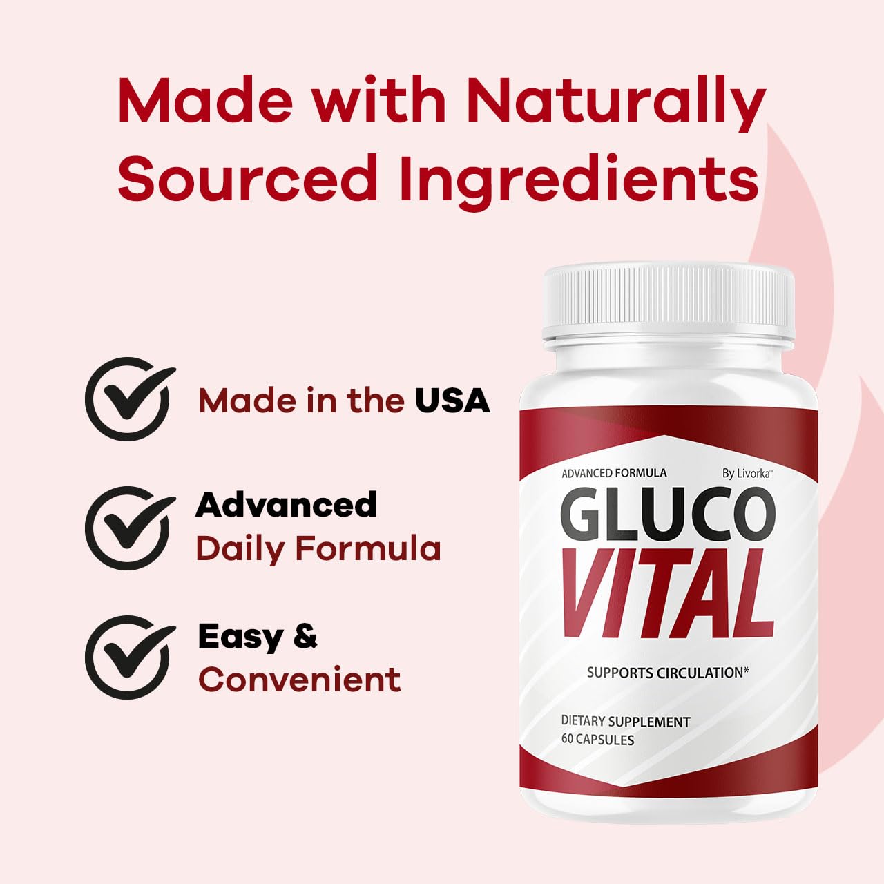 LIVORKA GlucoVital 60 Capsules