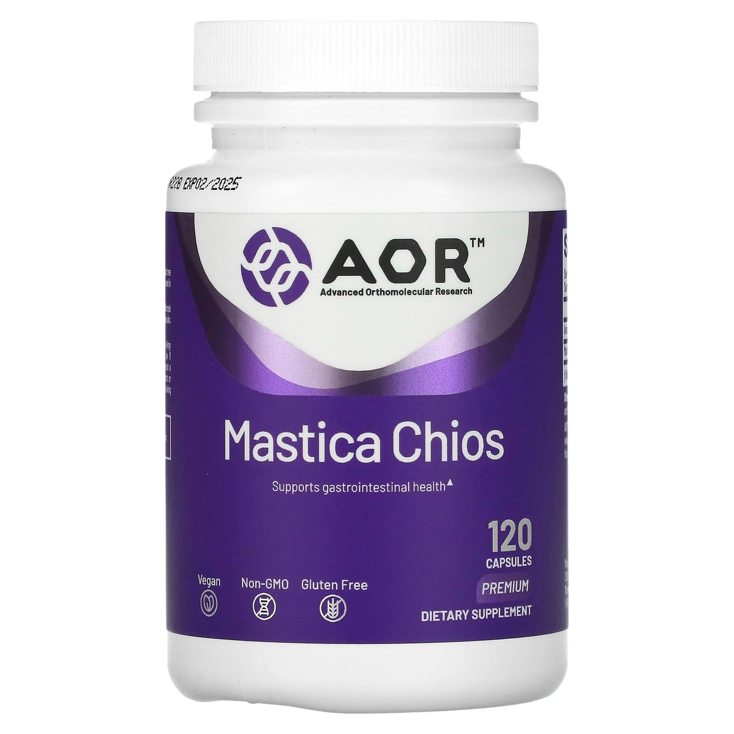 AOR Mastica Chios 400 mg Capsules, 120 Count