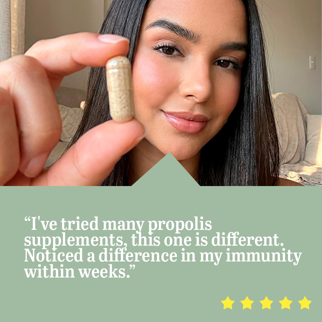 Beelife Green Propolis Capsules 120 Count