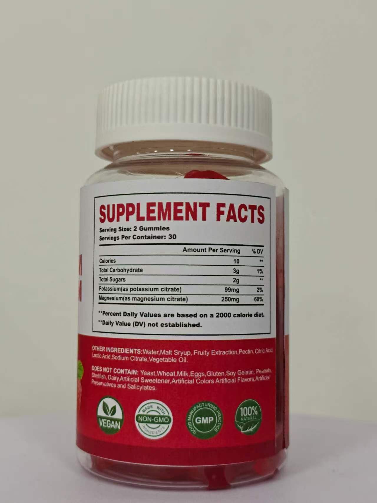 Fleamart Potassium Magnesium Gummies Potassium Citrate 99mg (Gummy) 120