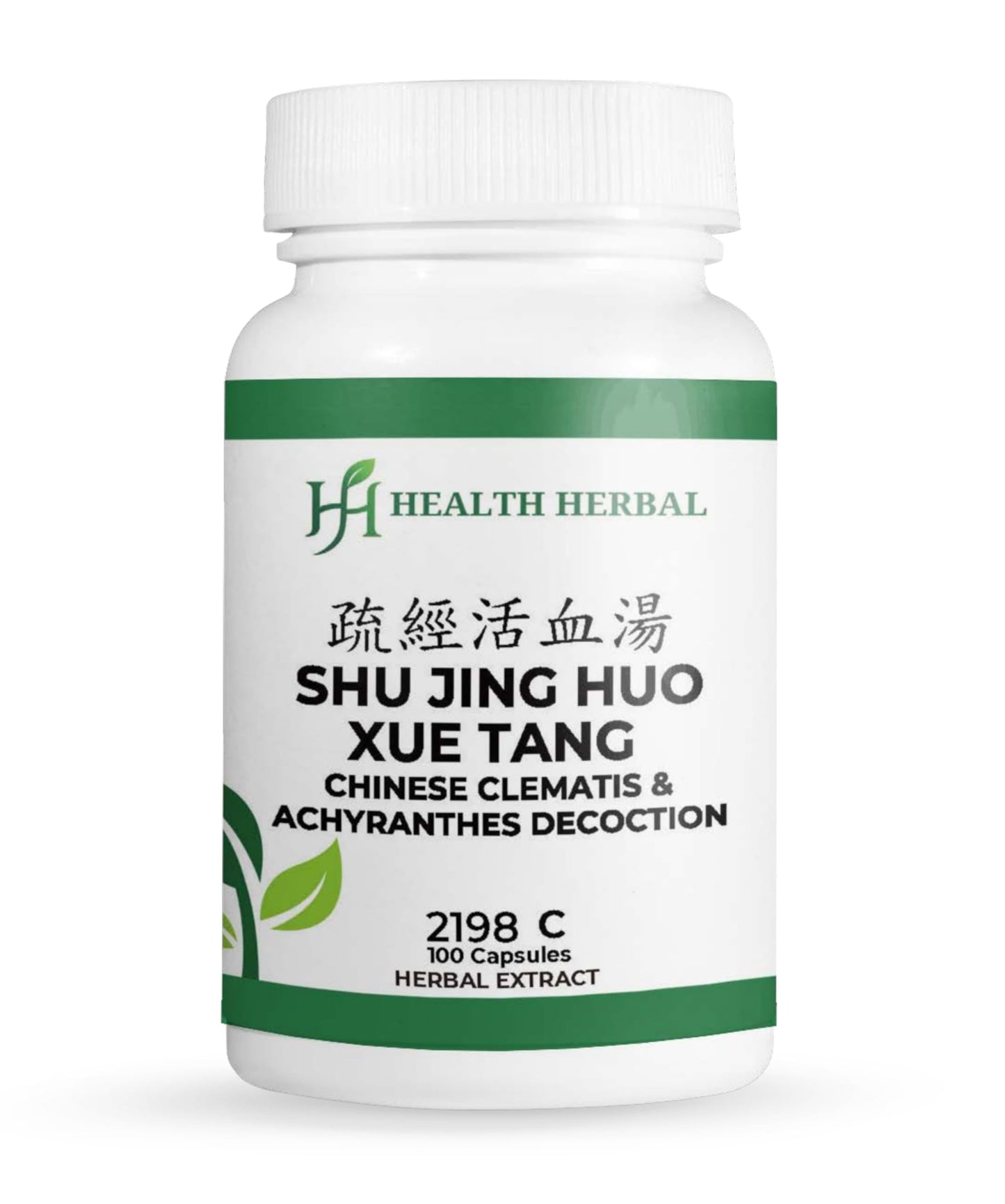 Health Herbal Shu Jing Huo Xue Tang/Chinese Clematis & Achyranthes Decoction Capsules, 100 Capsules