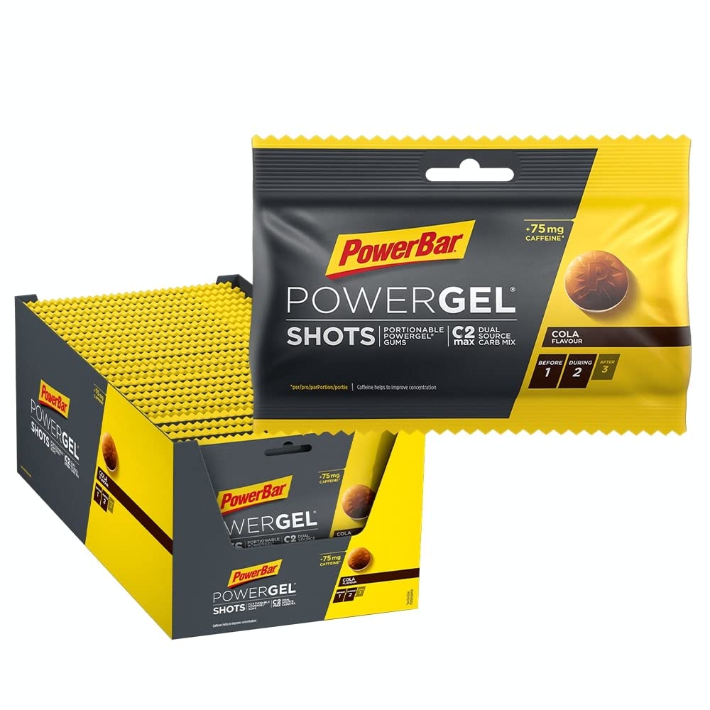 Powerbar PowerGel Shots Gel 60g Cola, 24 Pack