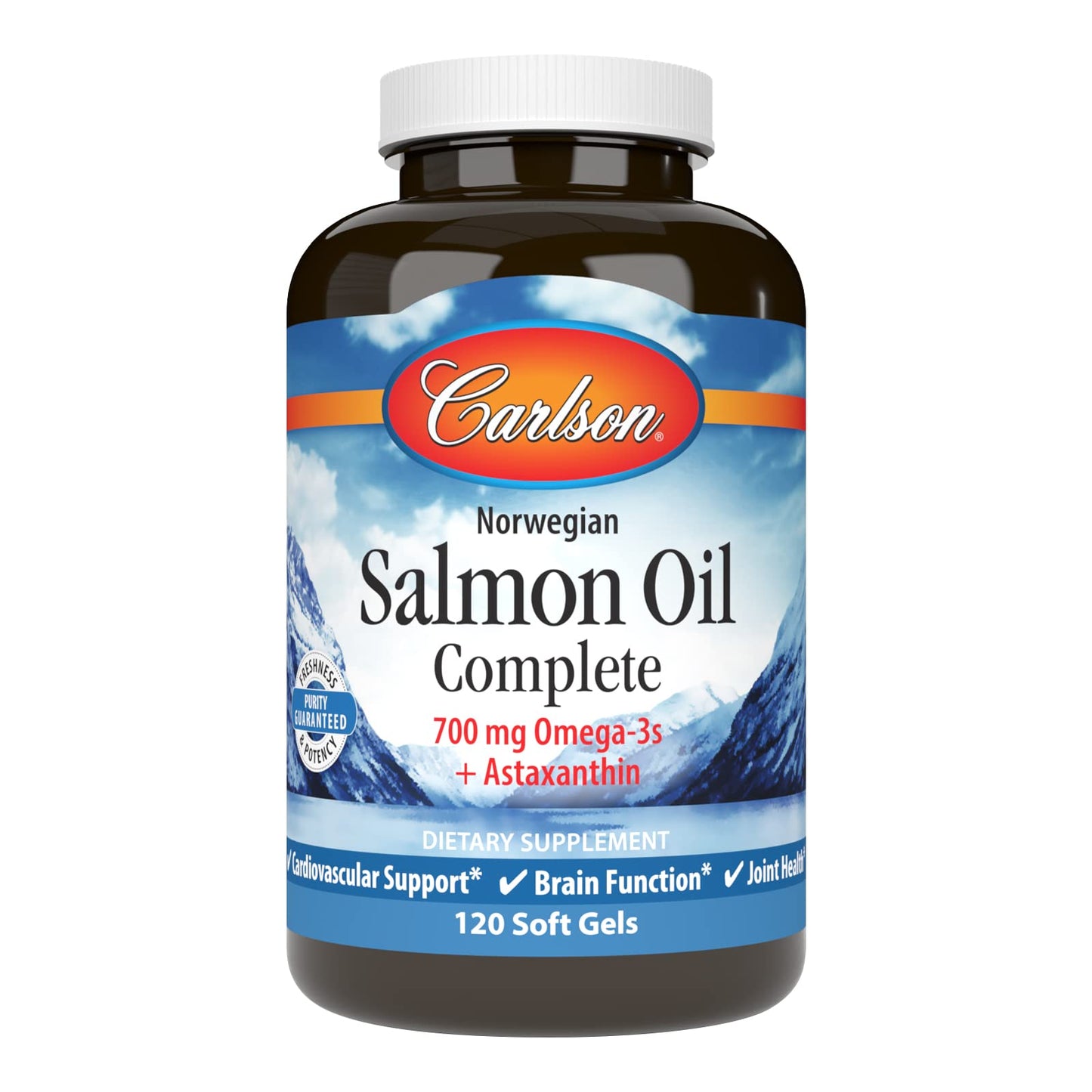 Carlson Salmon Oil Complete 700 mg Softgels 120