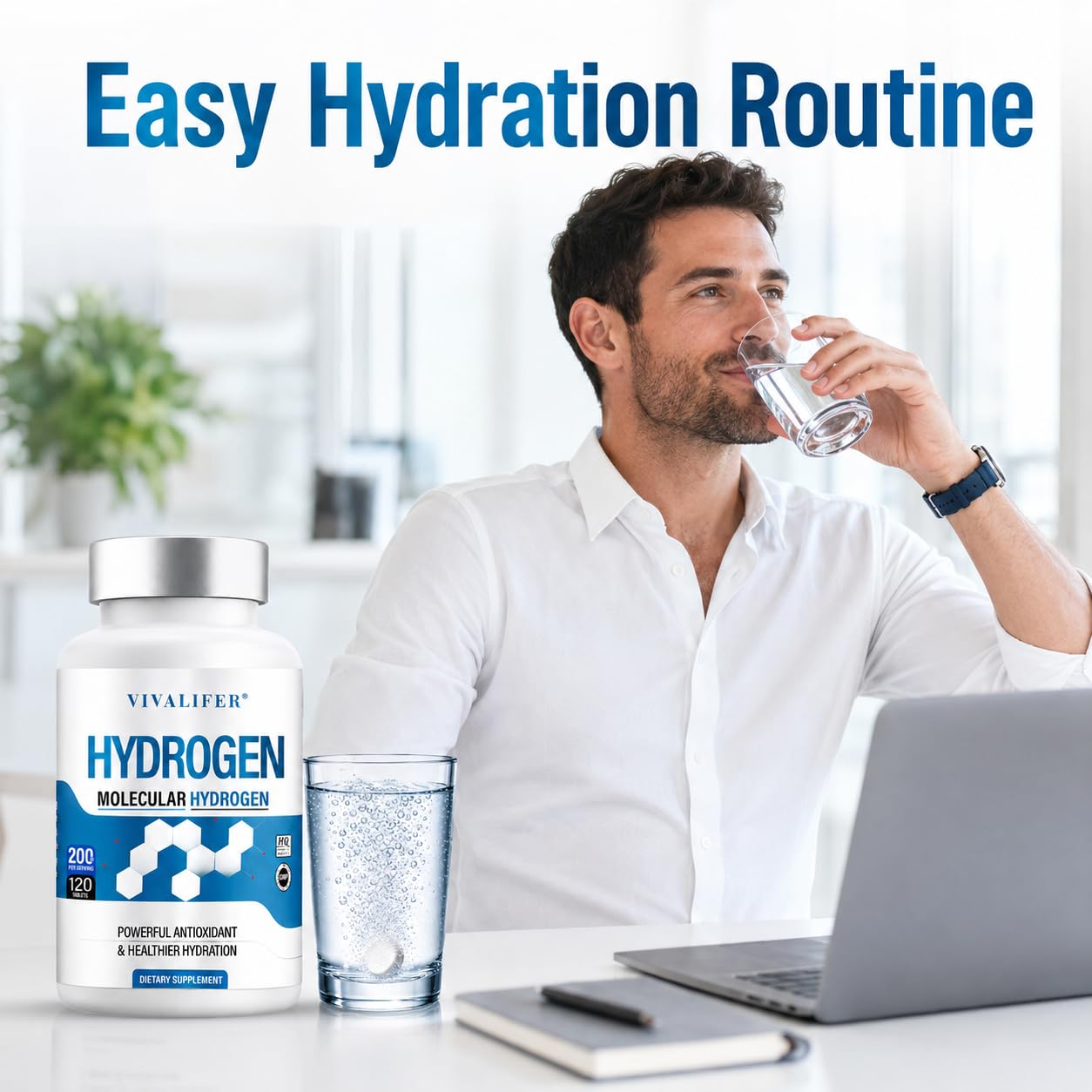 CORELIX Hydrogen Water Tablets with Magnesium 120 Tablets
