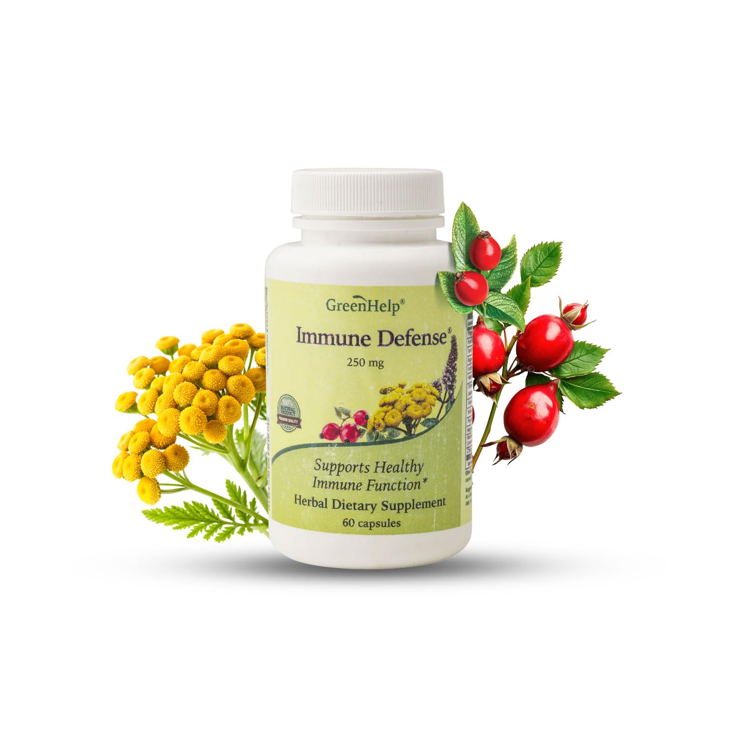 Green Help Immune Defense 60 Capsules