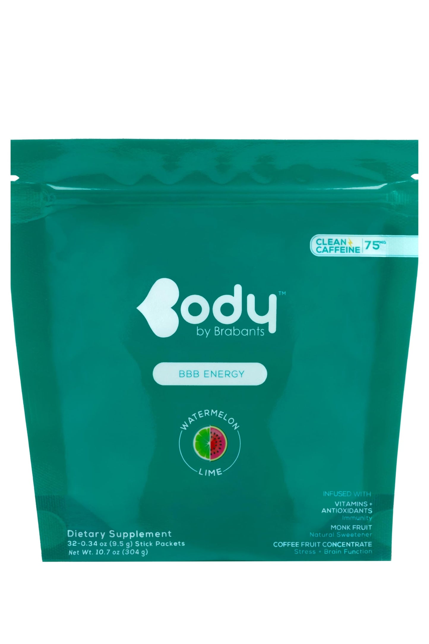 Body By Brabants Vitamin Infused Energy Supplement Powder 32