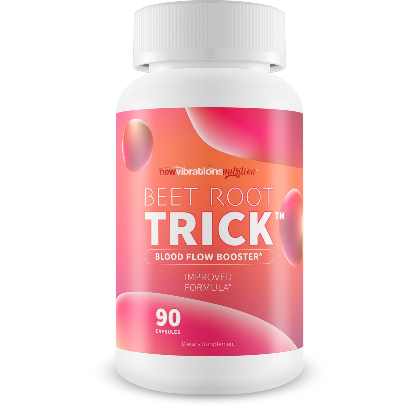 New Vibrations Nutrition Beet Root Trick Capsule 90 Count