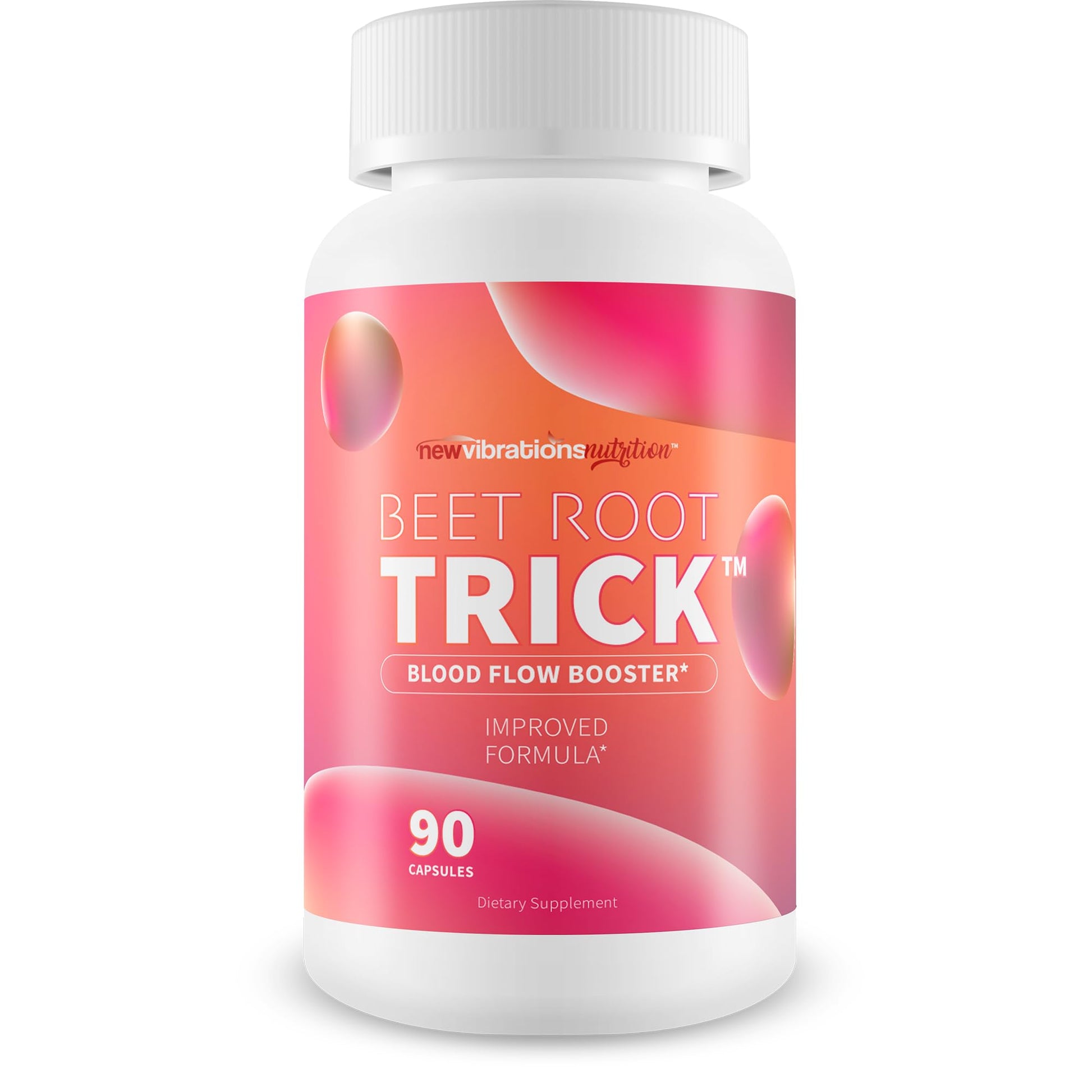 New Vibrations Nutrition Beet Root Trick Capsule 90 Count