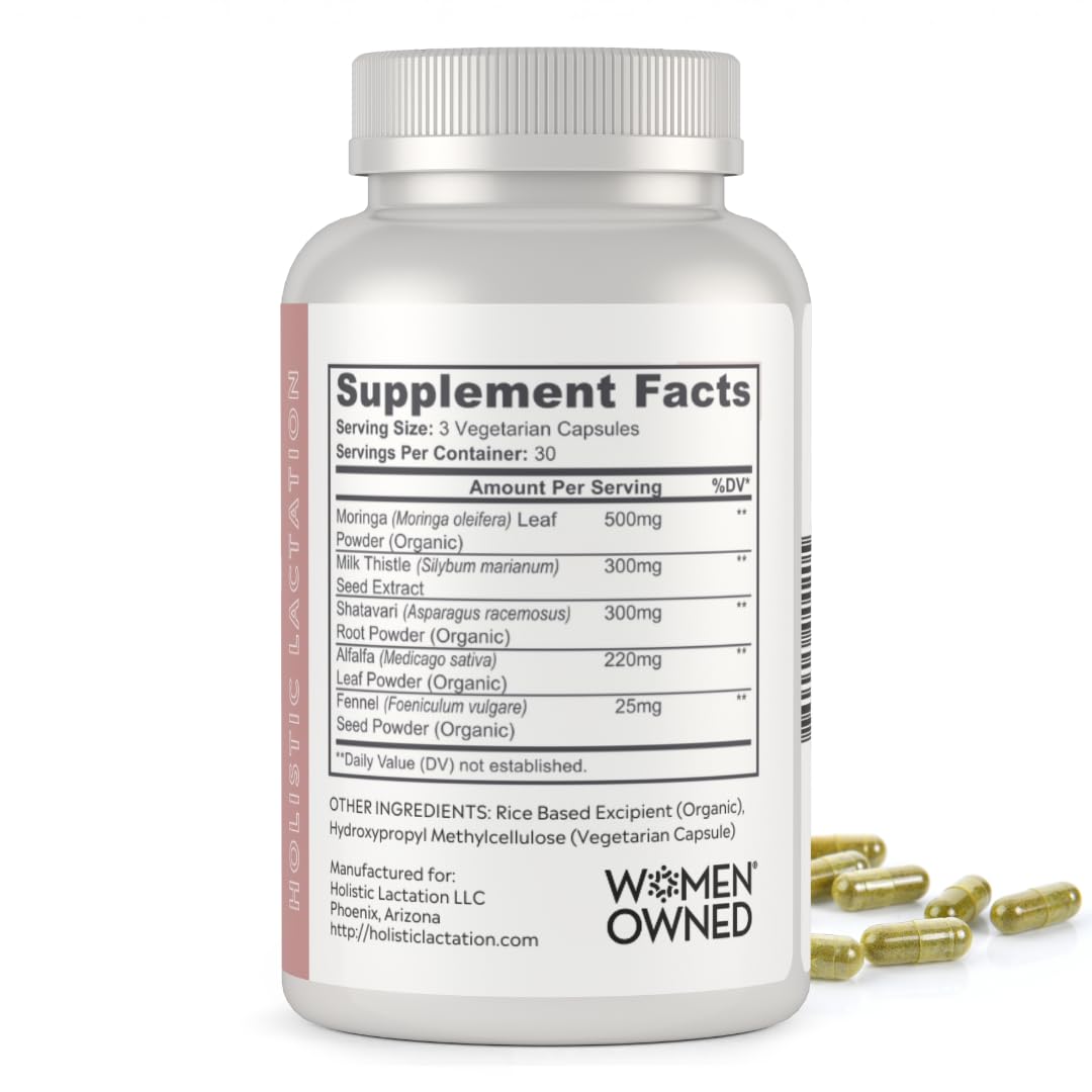 Holistic Lactation Advanced Lactation Formula Capsules 90 Count