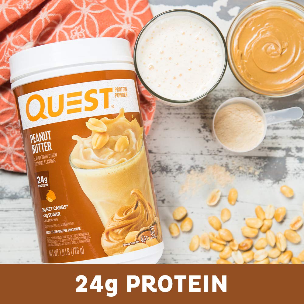 Quest Peanut Butter Protein Powder, 25.6 oz