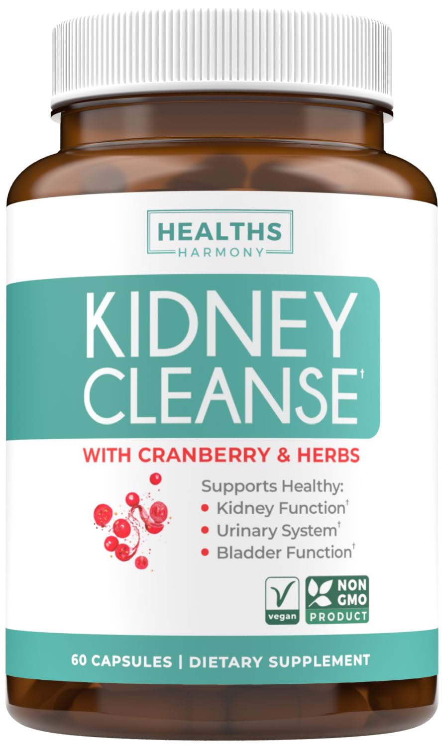 Healths Harmony Kidney Cleanse Detox 60 Capsules