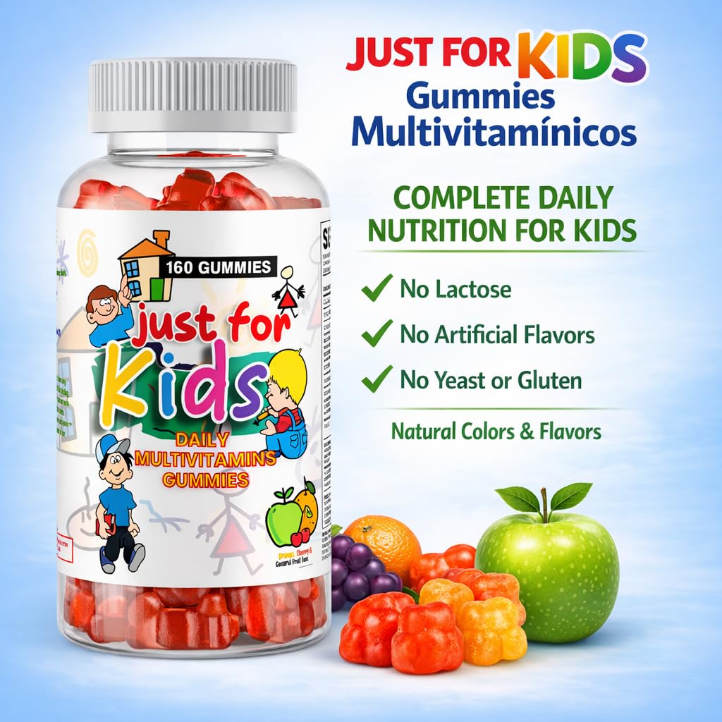 Nutrisalud Products Multivitamin Gummies Just for Kids 365 Gummies