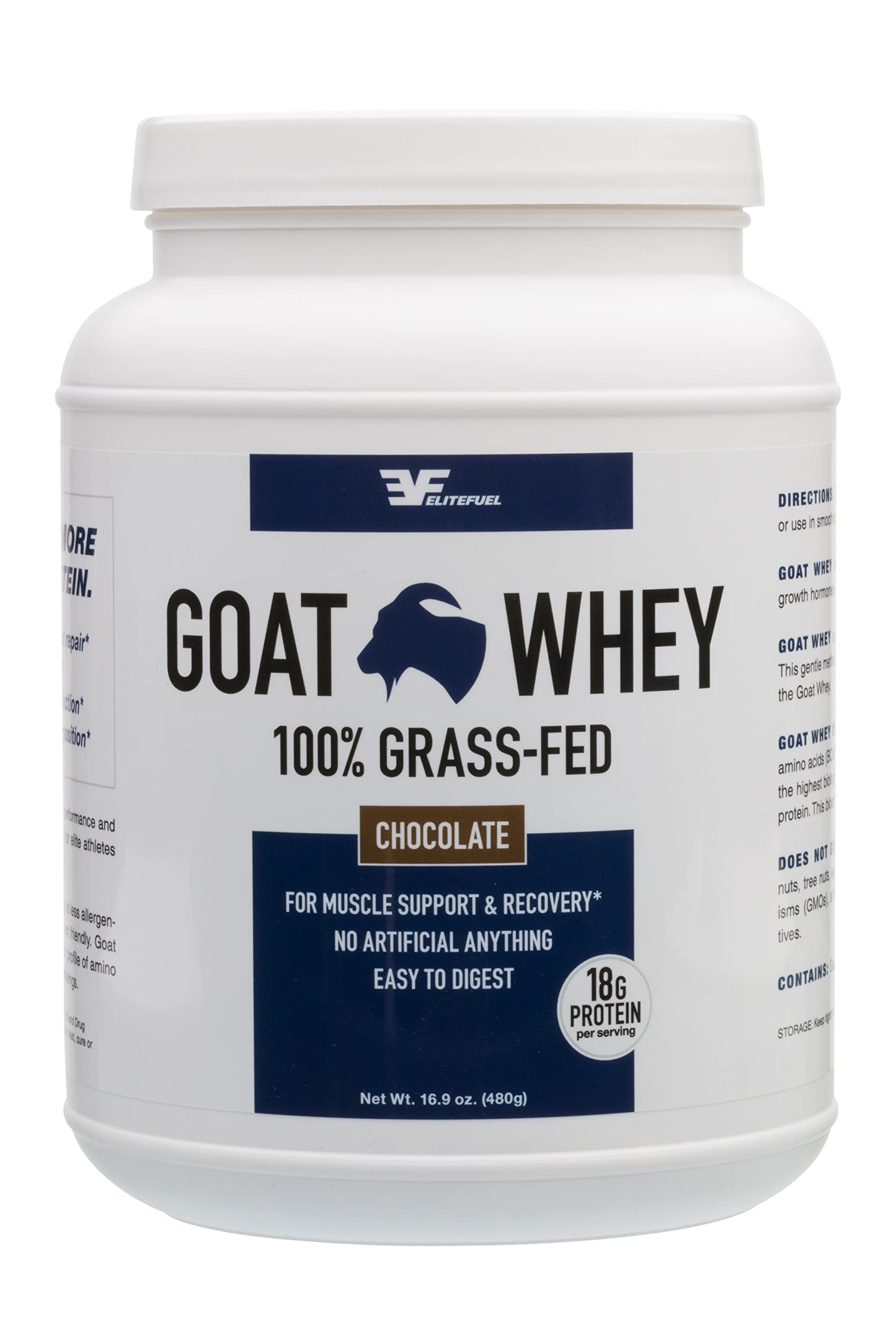 CFS Nutrition Goat Whey Protein Powder 16.9 oz