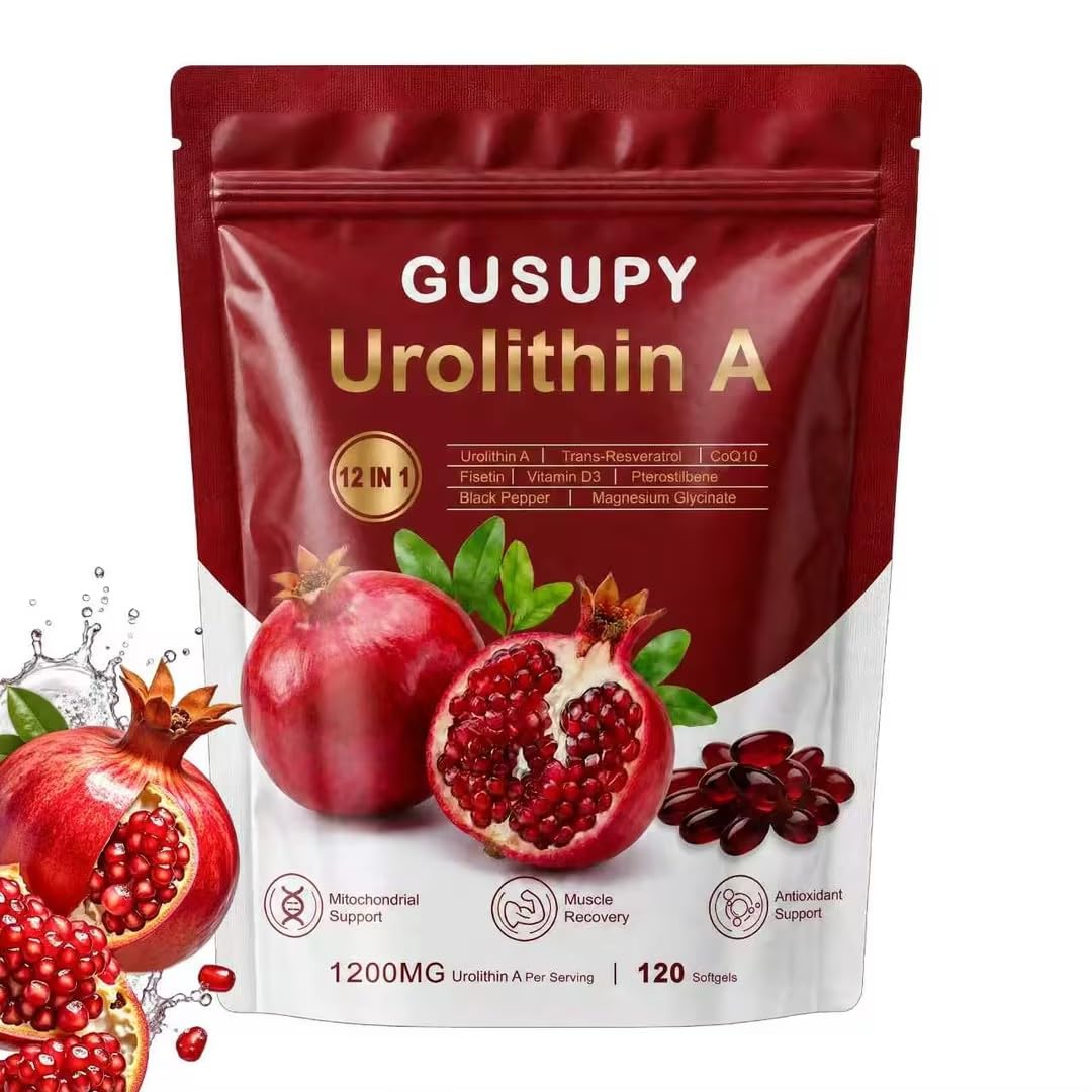 GUSUPY Urolithin A Supplement 60 Softgels