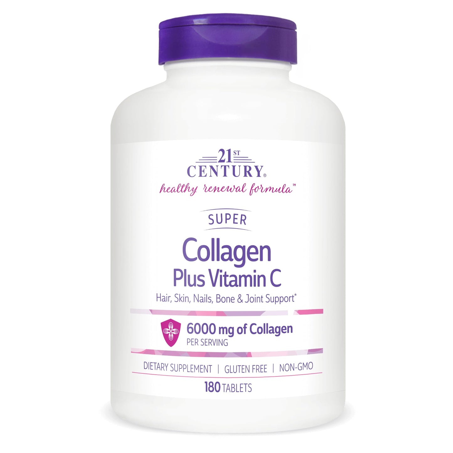 21st Century Super Collagen Plus C 540 Capsules
