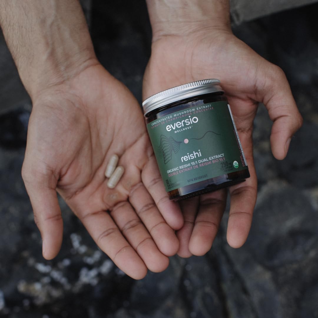 Eversio Wellness Organic Reishi Capsules 60 Capsules