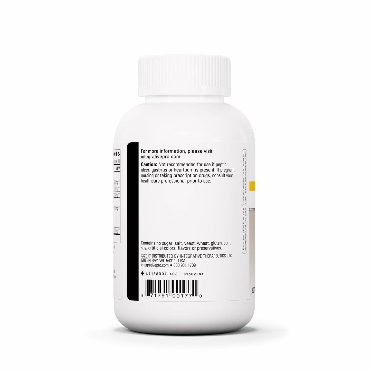 Integrative Therapeutics Panplex 2-Phase Daily Supplement for Digestive Health and Intestinal Tract Support Tablets, 180 Count