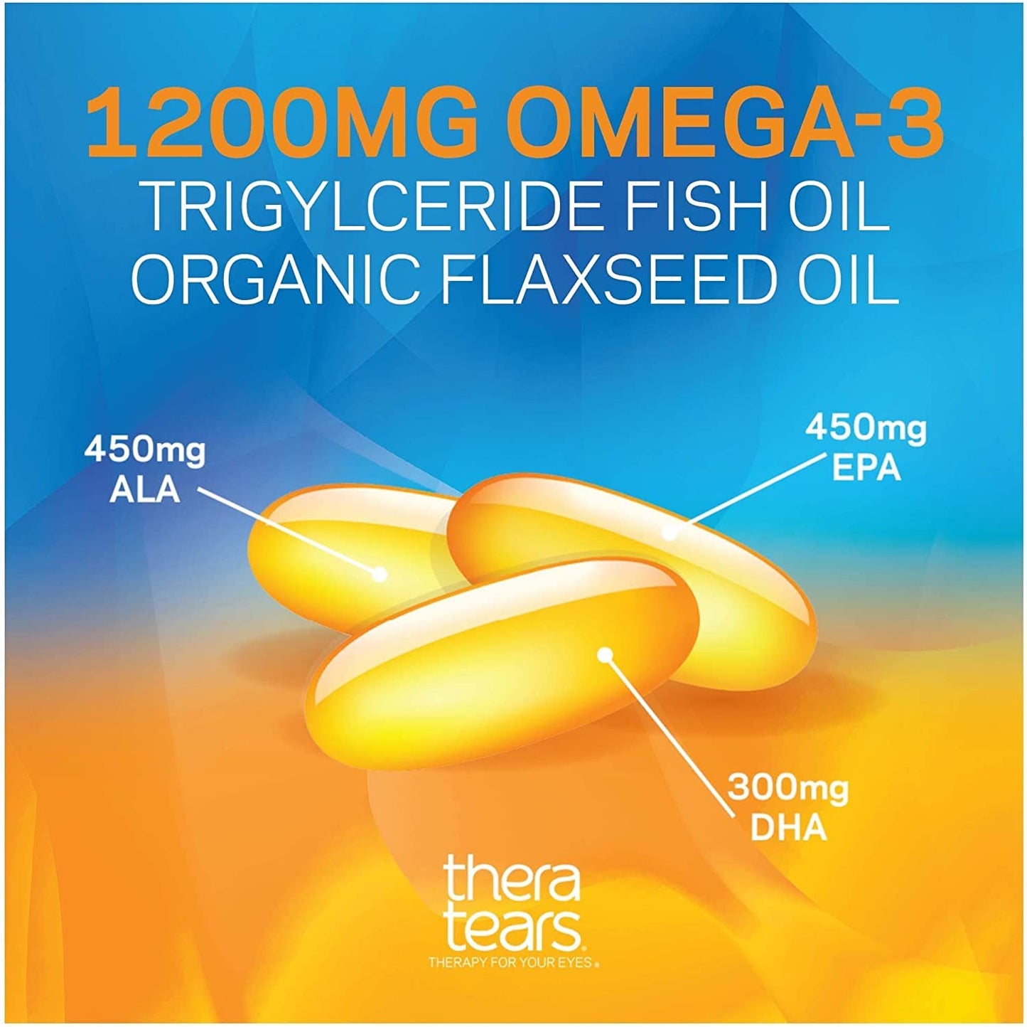 TheraTears Eye Nutrition Softgels 450