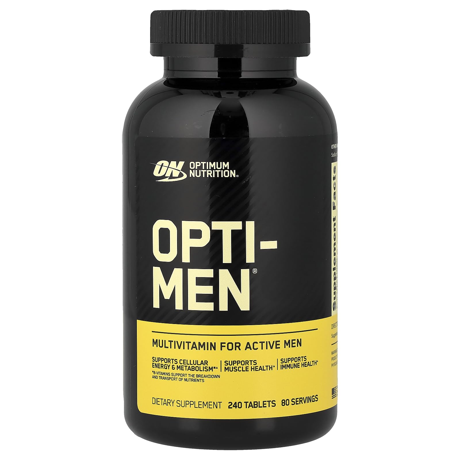 Optimum Nutrition Opti-Men Daily Multivitamin Supplement, 240 Tablets