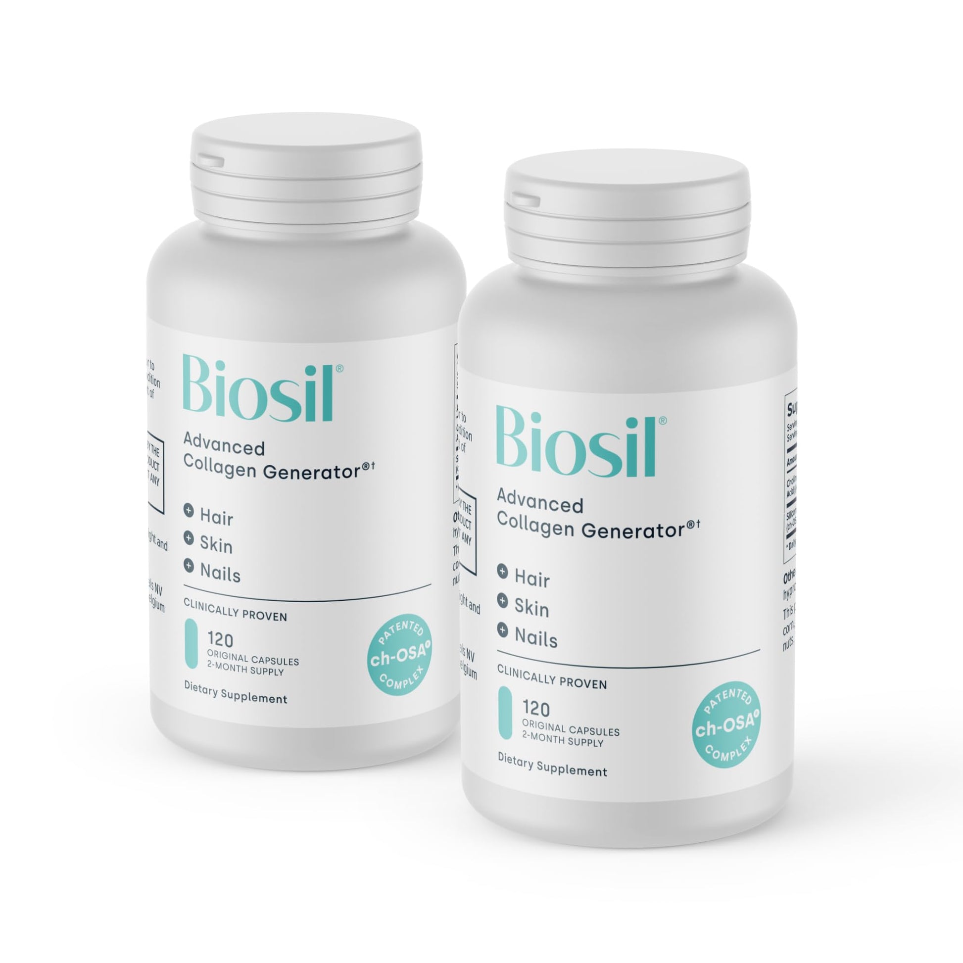 Biosil Collagen Booster Supplement Capsules 240 Count