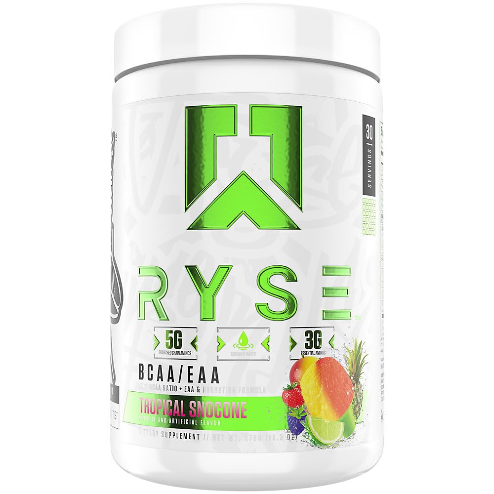 RYSE Up Supplements BCAA EAA Powder 13 oz