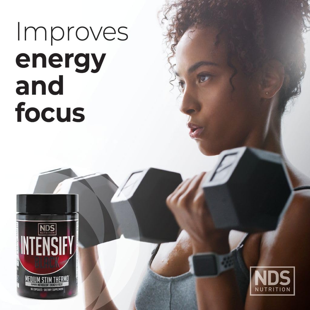 Intensify NDS Nutrition Black Thermogenic with Advantra Z 90 Capsules