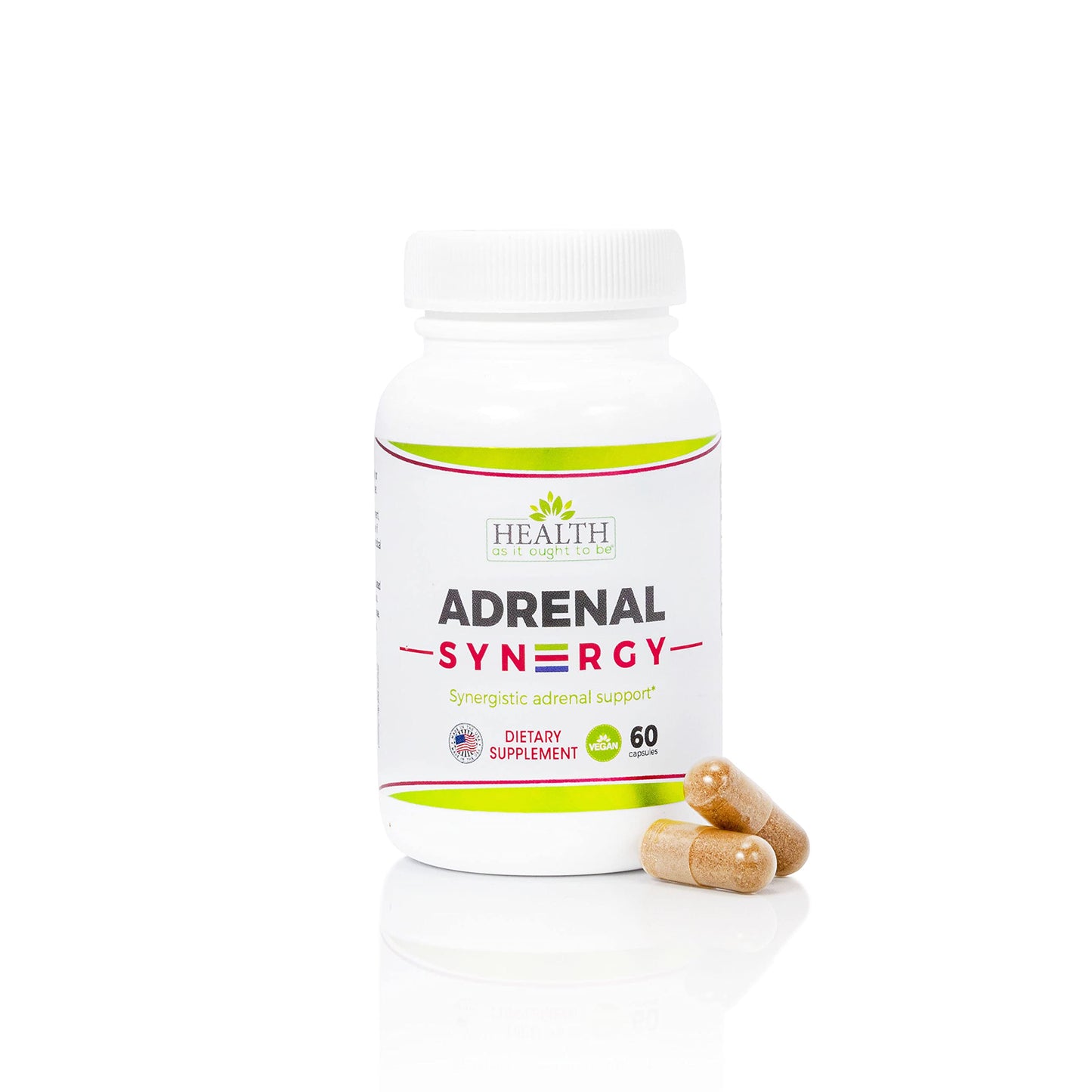 Health As It Ought To Be Adrenal Syn3rgy Supplement Capsules 60