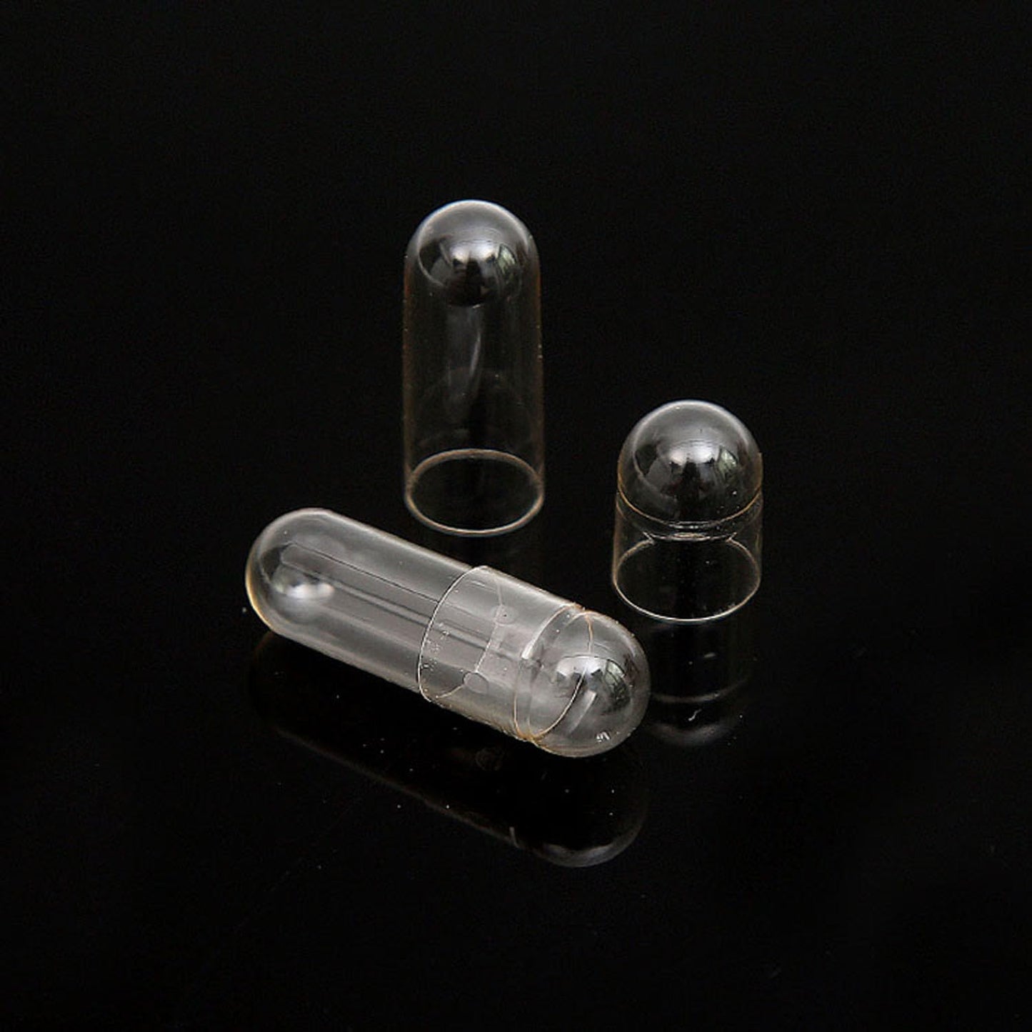 Generic Empty Vegetarian Capsule Size 000, Clear, 1000 Count