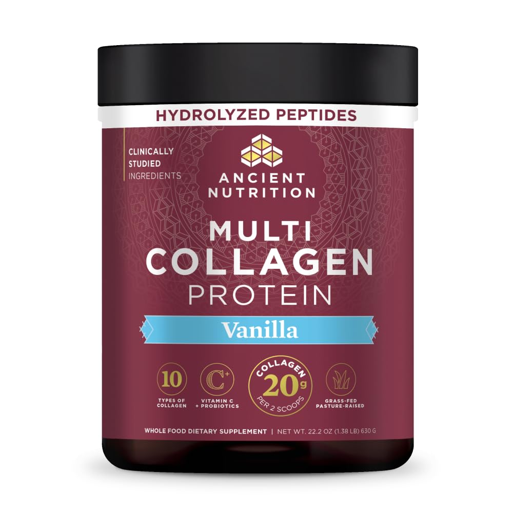 Ancient Nutrition Hydrolyzed Multi Collagen Peptides Powder 22.2