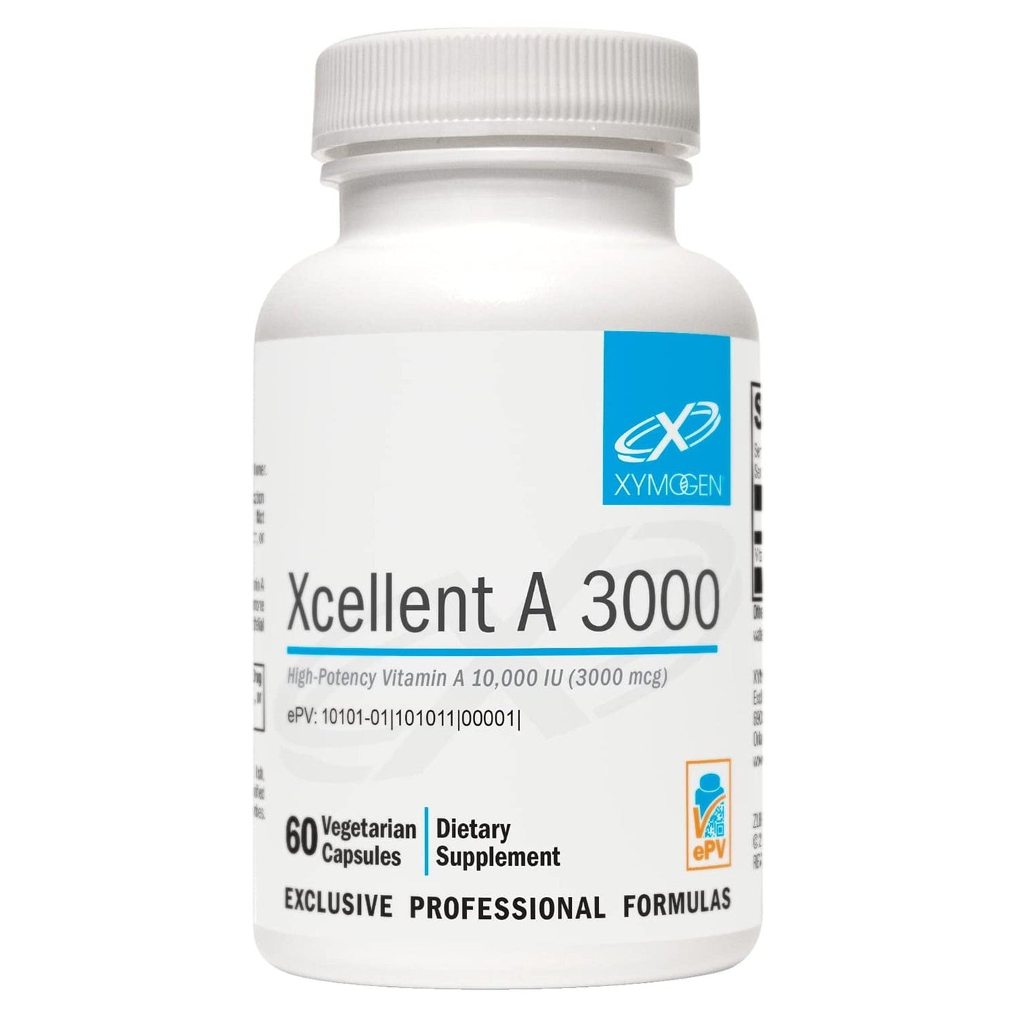 XYMOGEN Xcellent A 3000 Capsules, 60 Count