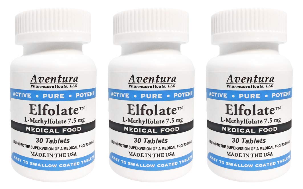ELFOLATE L-Methylfolate 7.5mg Tablet, 90 Tablets