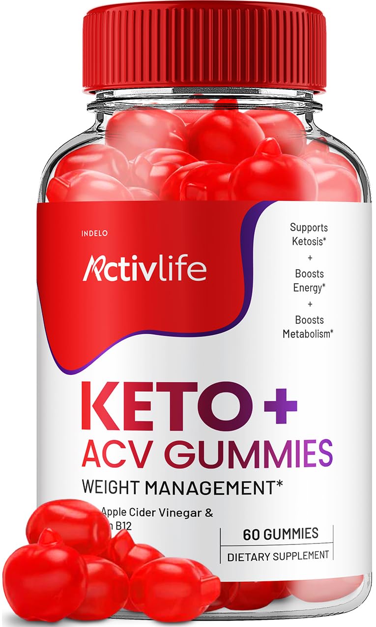 Indelo ActivLife Keto ACV Gummies 60 Gummies