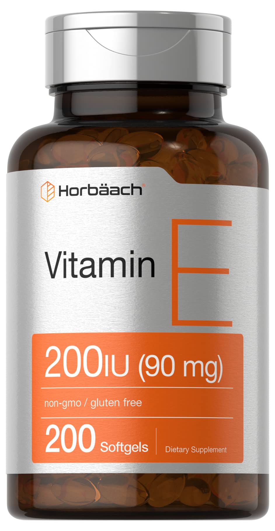 Horbäach Vitamin E Softgel 200 Count